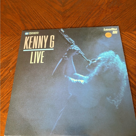 Kenny G Live LaserDisc - Picture 1 of 2